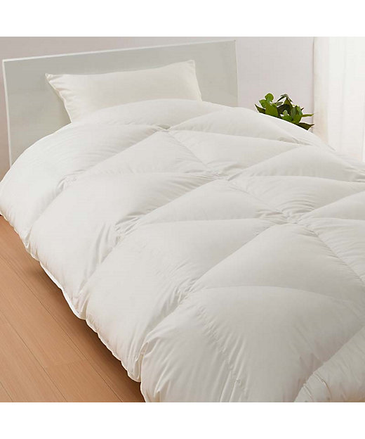 西川プレミアム〉 羽毛掛ふとん シングルロング（KA07159014