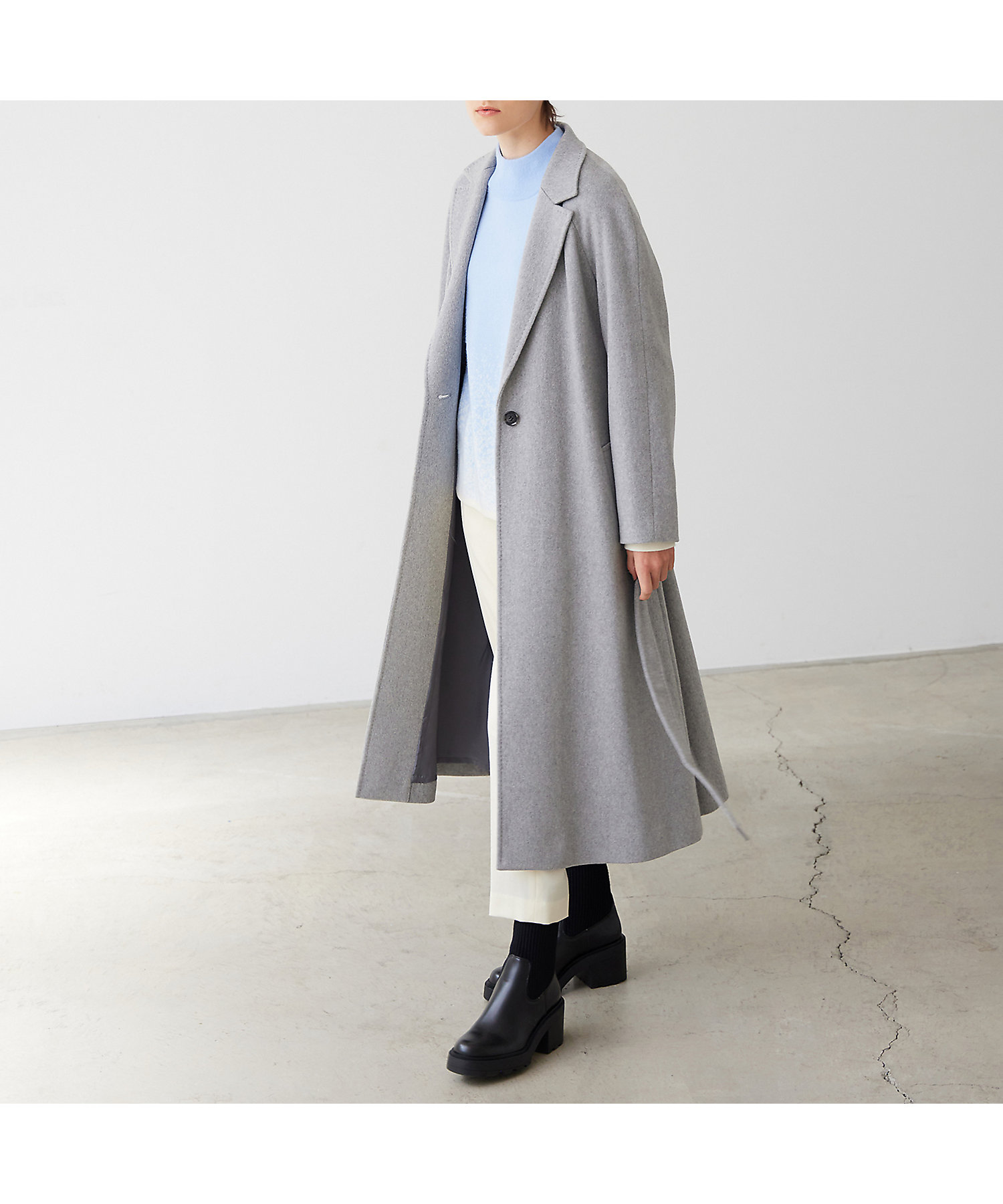 美品】カシミヤ100% 厚め loomer×TRISECT2 【日本製】 JOURNAL