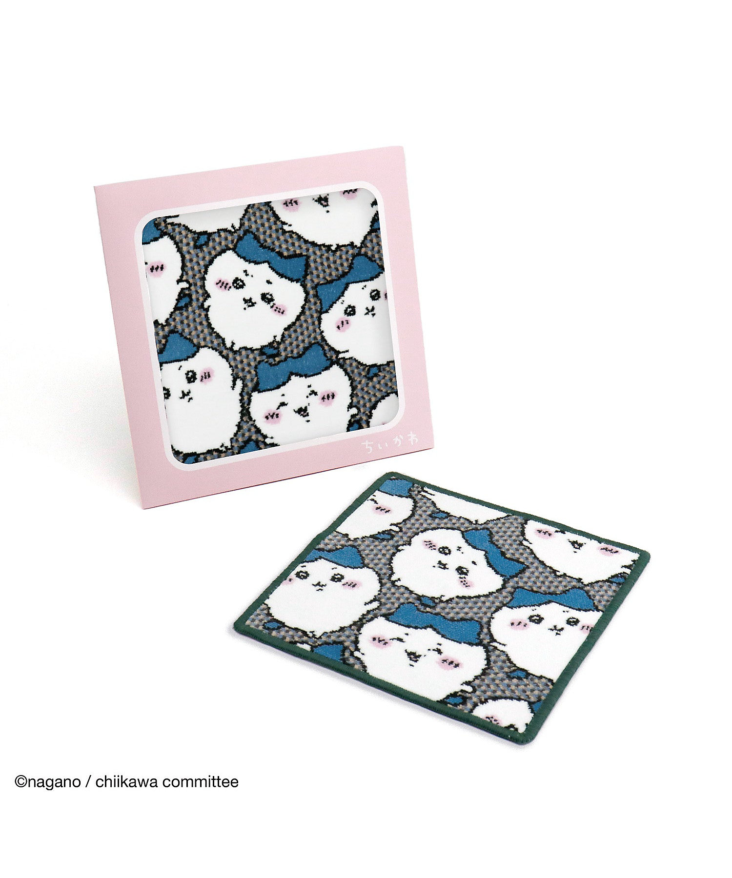 ちいかわ ハチワレいっぱい シェニール織タオルハンカチ