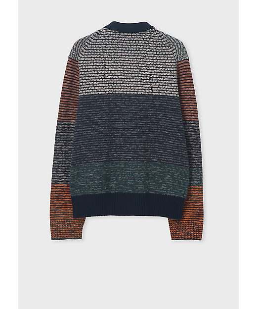 美品✨ Paul Smith LONDON M マルチボーダー モヘア混 ニット 楽天市場