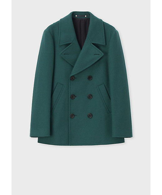 ブラッシュドメルトンツイル ピーコート（252114597T