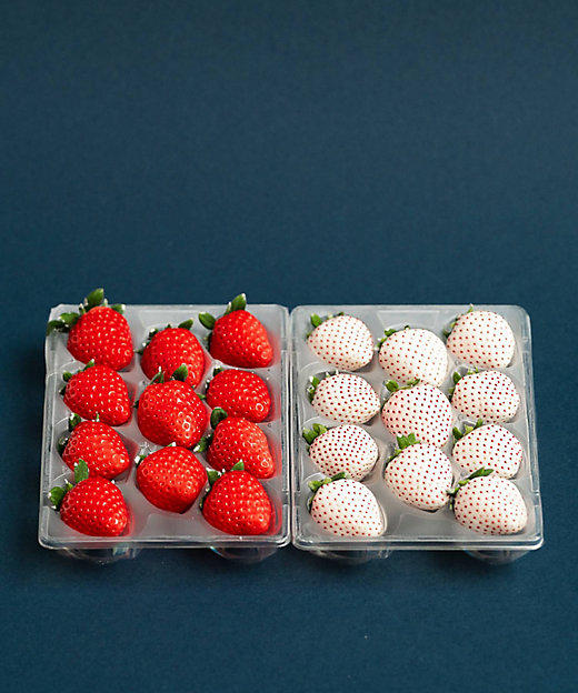 ☆【産直】やよいひめ＆パールホワイト 紅白食べ比べセット | 佐賀