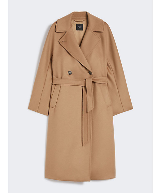 レジナ ピュア ヴァージンウール ダブルブレスト コート