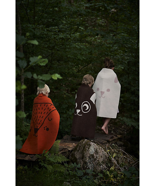 ウールミニブランケット フォックス オレンジ | KLIPPAN/クリッパン