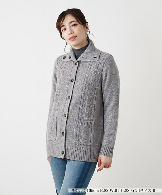 カシミヤニットカーディガン | Leilian (Women)/レリアン | 三越伊勢丹