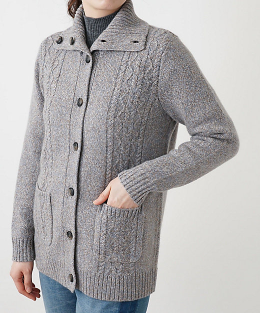 カシミヤニットカーディガン | Leilian (Women)/レリアン | 三越伊勢丹