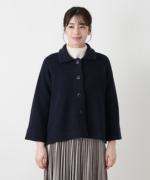カシミヤニットカーディガン【BARNA】 | Leilian (Women