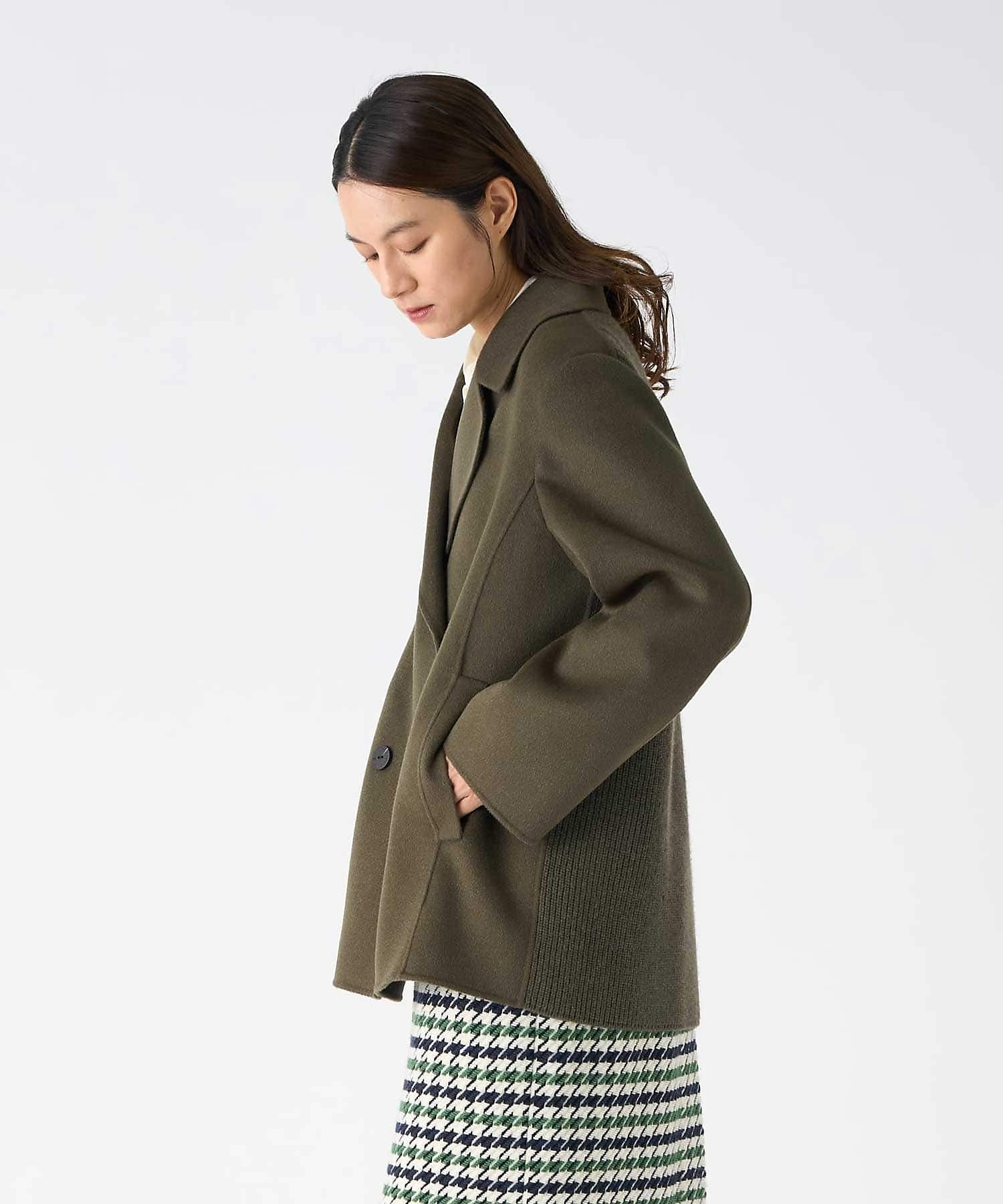 ダブルフェイスコート | LANVIN COLLECTION (Women)/ランバン