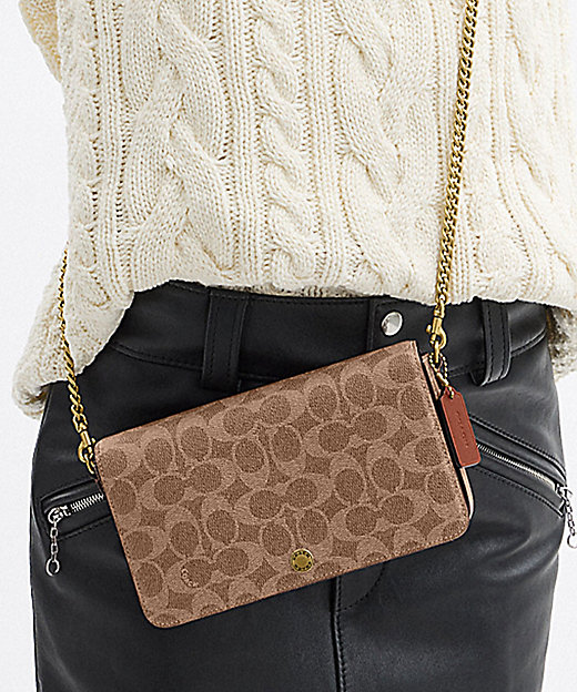 ミラ クロスボディ バッグ・シグネチャー キャンバス | COACH/コーチ