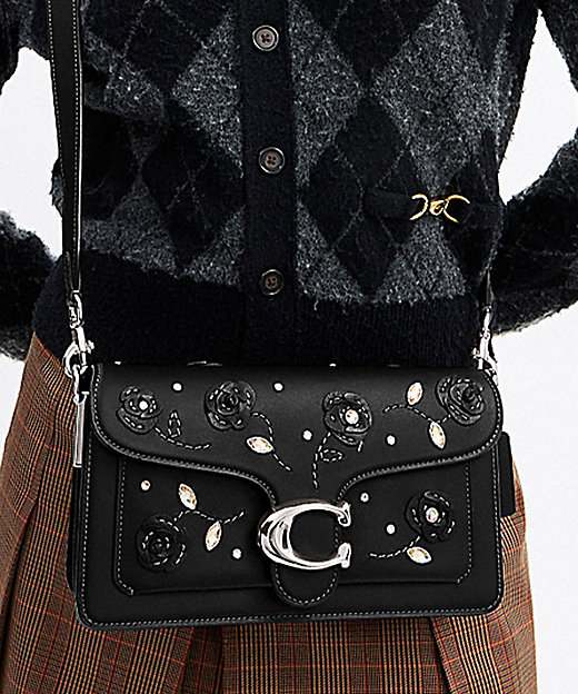 タビー ショルダー バッグ 26・クリスタル エンベリッシュメント