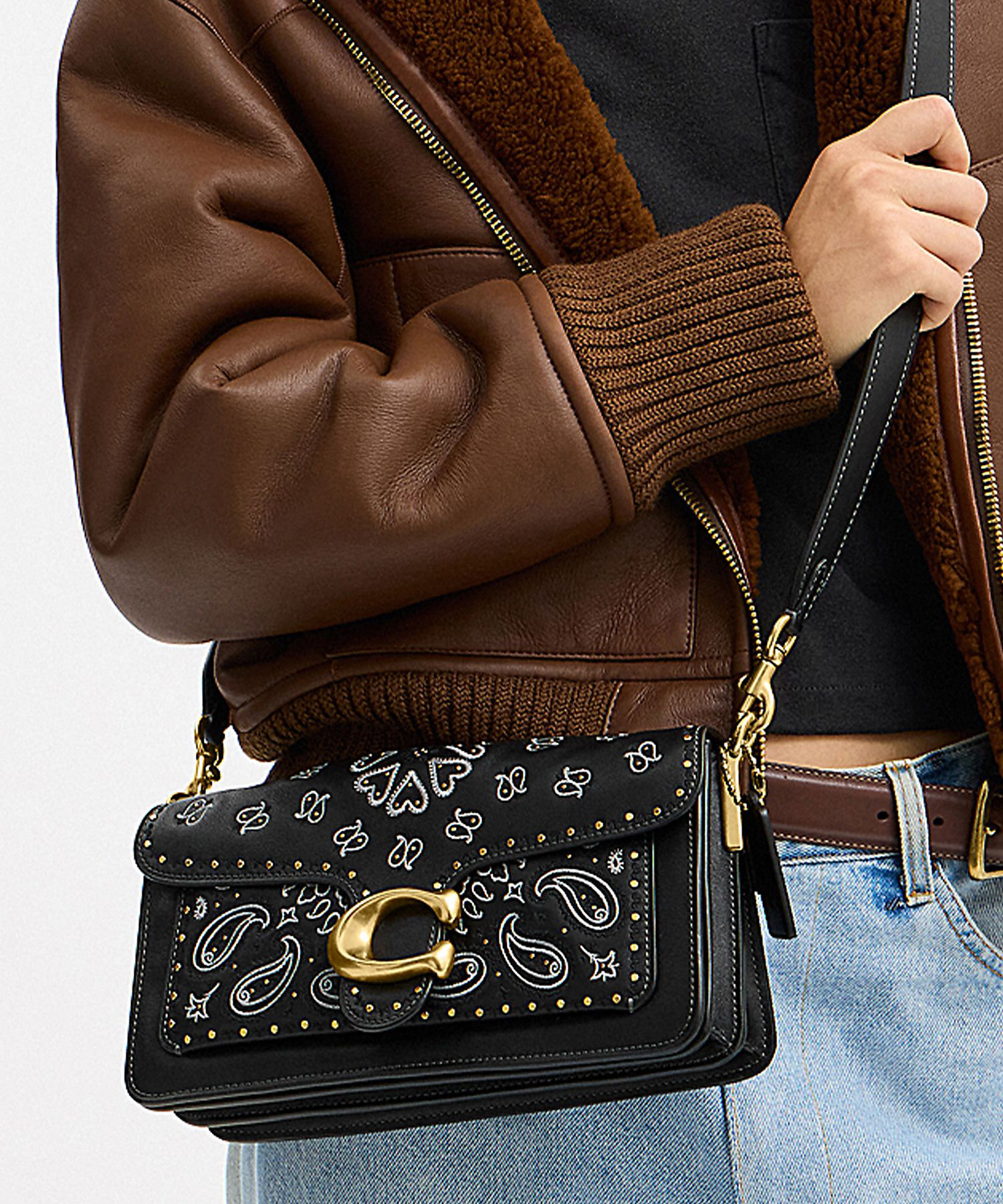 タビー ショルダー バッグ 26・バンダナ エンベリッシュメント