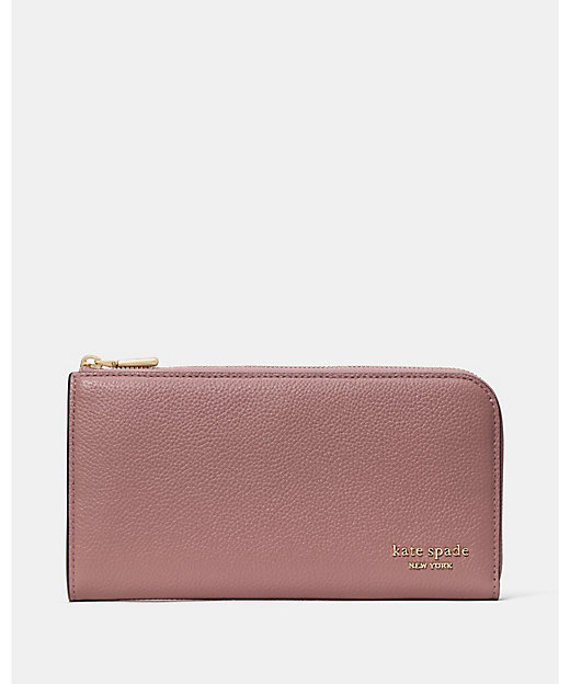 デヴィン ペブル ジップ アラウンド コンチネンタル ウォレット | KATE