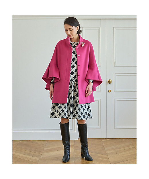 ウールナイロンリバーケープコート | ANAYI/アナイ | 三越伊勢丹