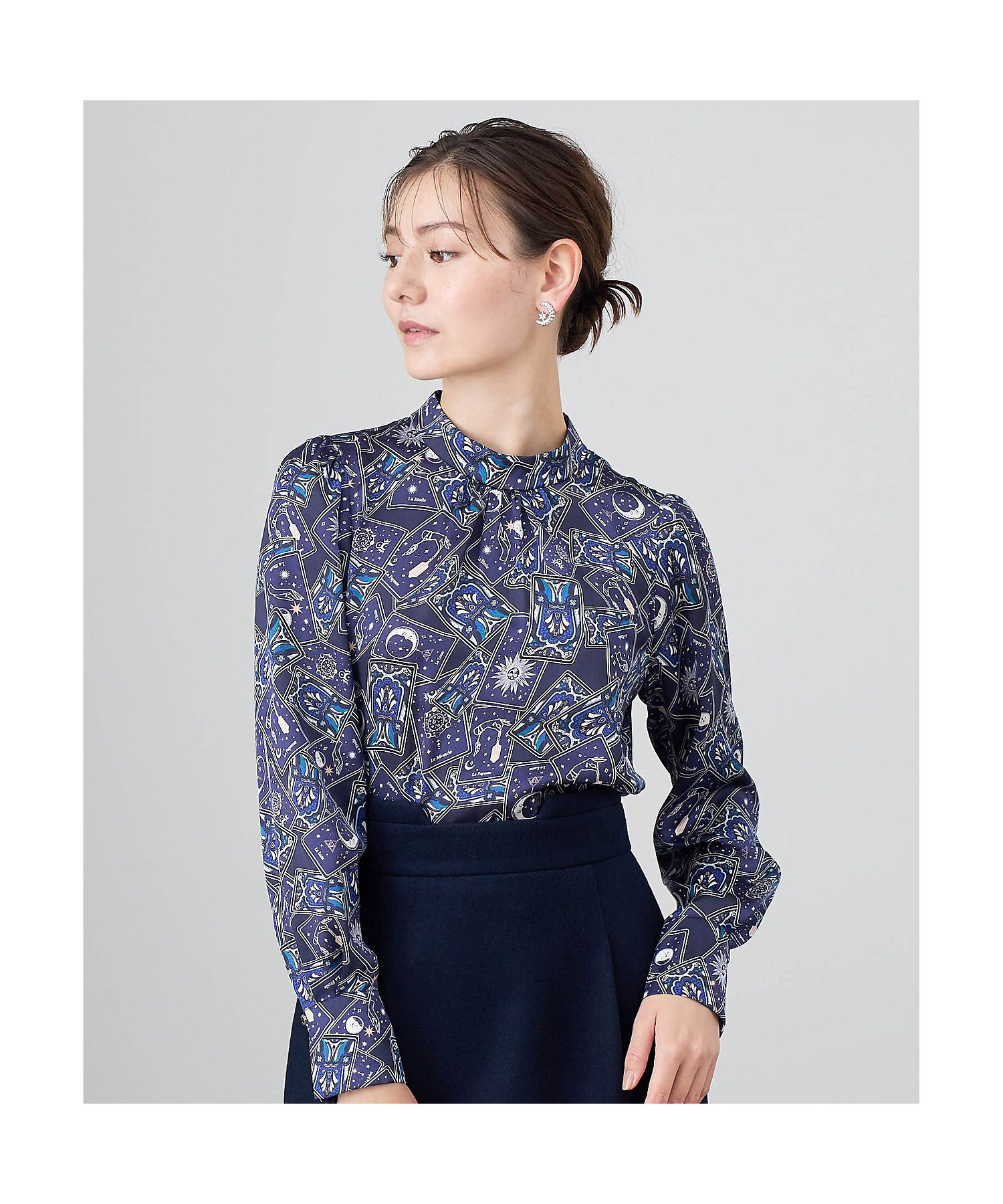 タロットプリントスタンド ブラウス | ANAYI/アナイ | 三越伊勢丹