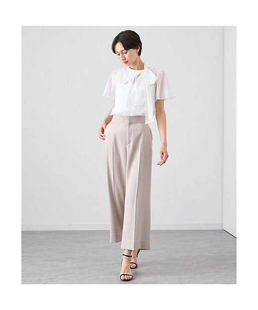 シアーオーガンジーボウタイ ブラウス | ANAYI/アナイ | 三越伊勢丹