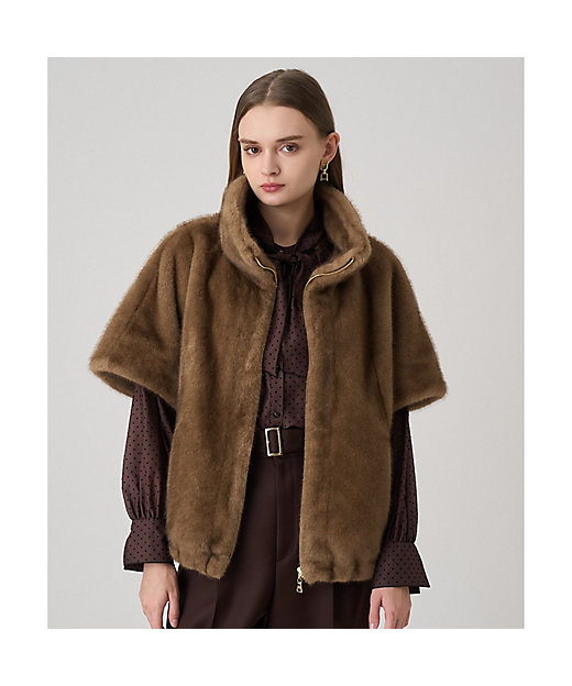 フェイクミンクファージレ | ANAYI/アナイ | 三越伊勢丹オンライン