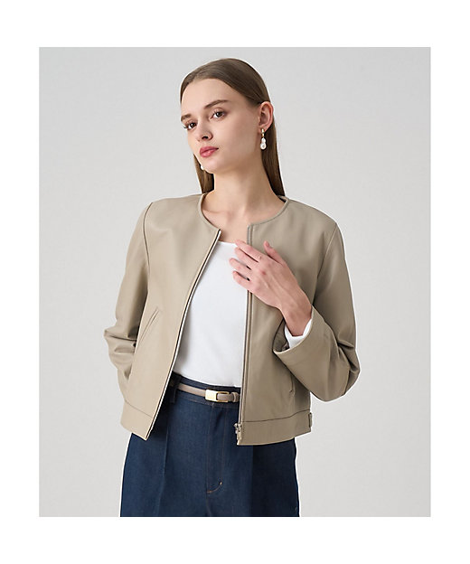 ラムレザーファスナーブルゾン | ANAYI/アナイ | 三越伊勢丹オンライン