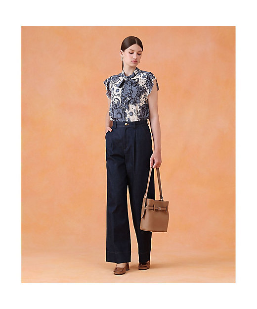 コンスティレーションプリントボウタイブラウス | ANAYI/アナイ | 三越