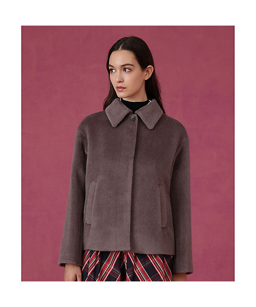 アルパカシャギーショートコート | ANAYI/アナイ | 三越伊勢丹