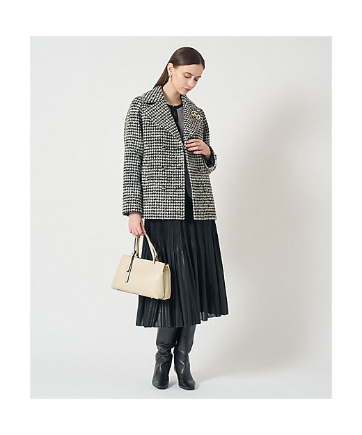 ループ千鳥ツイードPコート | ANAYI/アナイ | 三越伊勢丹オンライン
