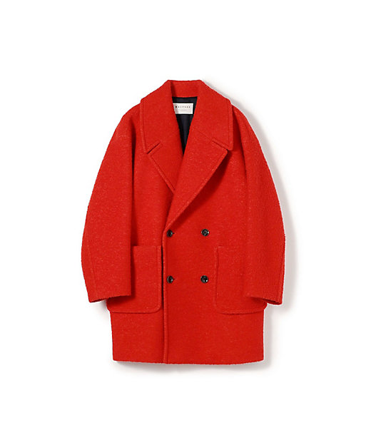 ブークレーボンディング ダブルブレストコート | maison TOMORROWLAND