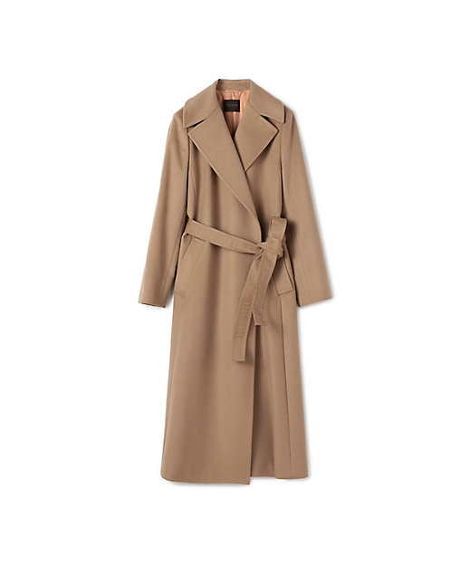 スーパーカシミヤ ベルテッドコート | maison TOMORROWLAND/メゾン