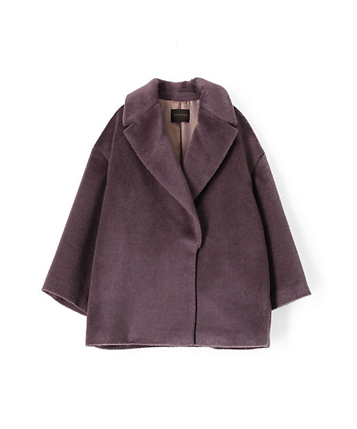 スーパーファインアルパカ ショートコート | maison TOMORROWLAND