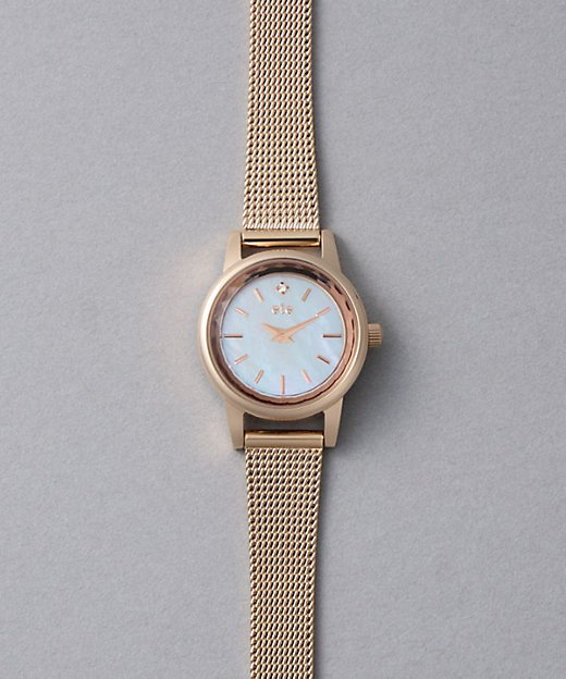 ソーラーウォッチ メッシュベルト | ete bijoux (Women)/エテ ビジュー