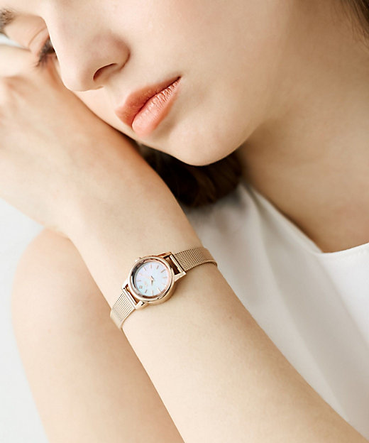 ソーラーウォッチ メッシュベルト | ete bijoux (Women)/エテ ビジュー