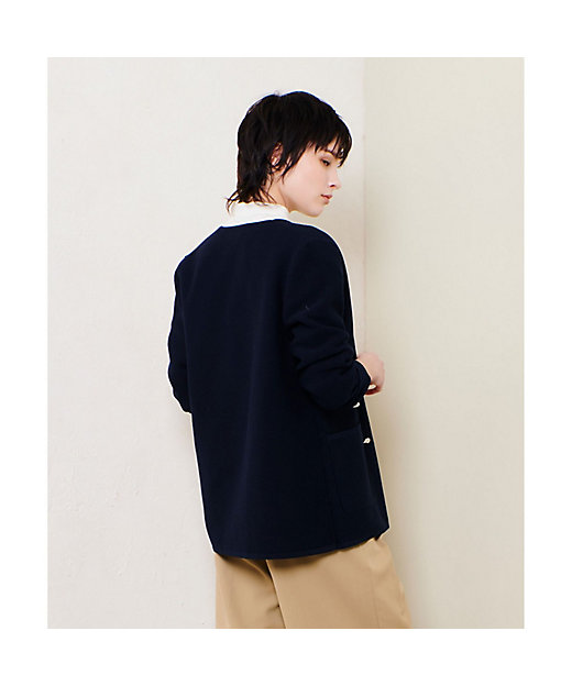 セミダブルガーターニットジャケット | allureville (Women