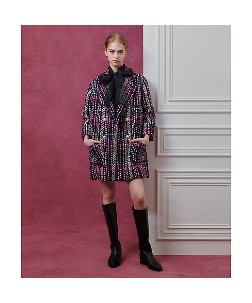 LOULOU WILLOUGHBY】CLARENSONツイード