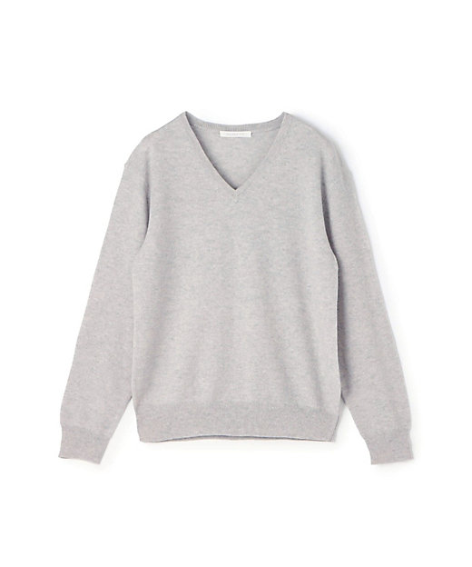スコットランドカシミヤ Vネックニット | GALERIE VIE (Women