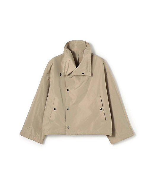 メモリータフタ ハイネックショートブルゾン | GALERIE VIE (Women