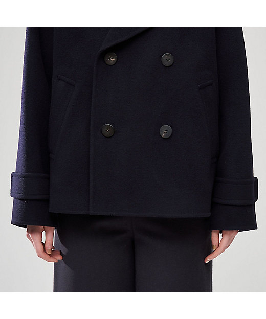 ウールカシミヤダブルフェイス Pコート | GALERIE VIE (Women