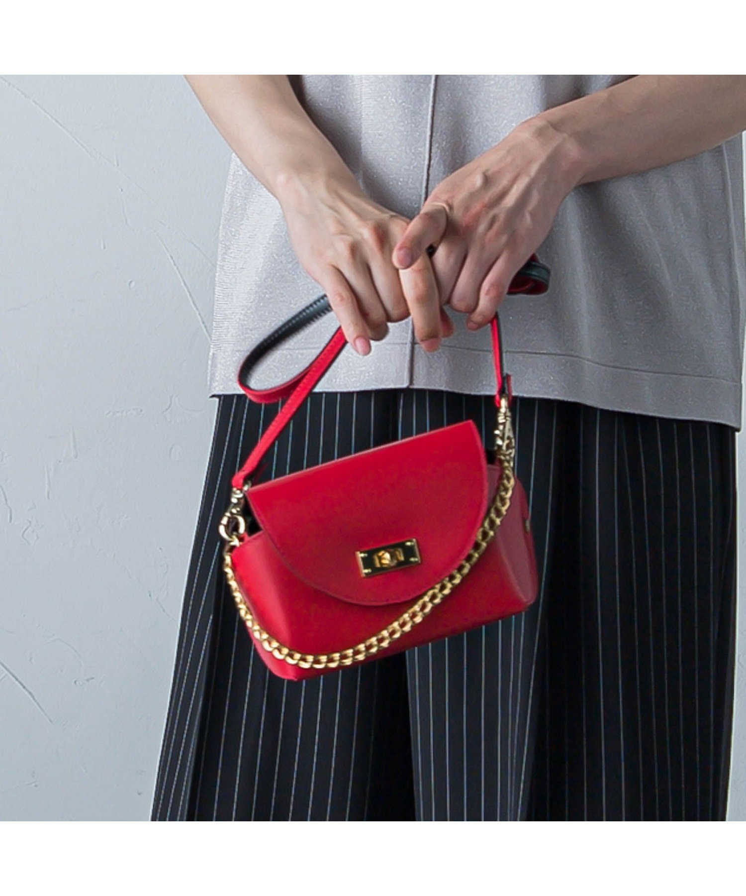 チェーンレザーミニショルダー | LAUTREAMONT (Women)/ロートレアモン