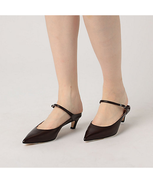 BRENTA ポインテッド ミュールパンプス | maison TOMORROWLAND