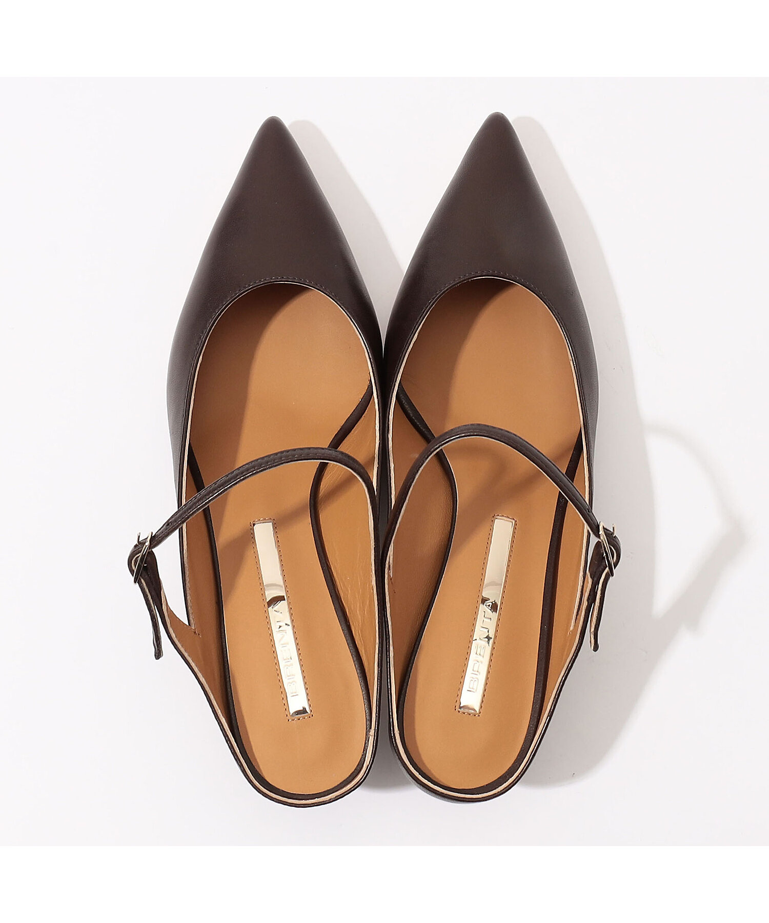 BRENTA ポインテッド ミュールパンプス | maison TOMORROWLAND