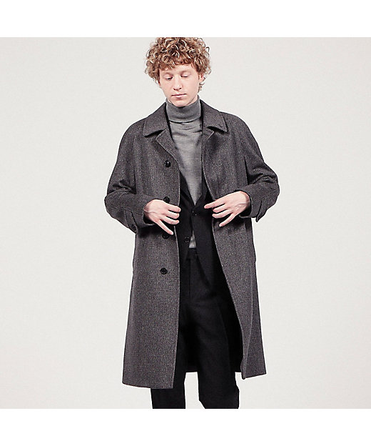 ウールビーバー バルカラーコート | TOMORROWLAND (Men