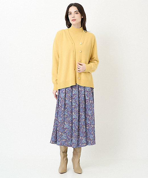 アンサンブル対応］ピュアカシミヤカーディガン | CHRISTIAN AUJARD