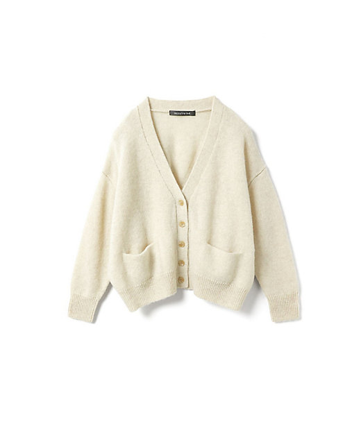 mizuiro ind MG／Vネックワイドカーディガン | mizuiro