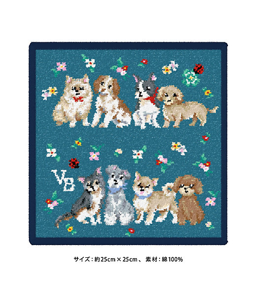 フェイラーコラボレーション】ブローチ・ハンカチセット