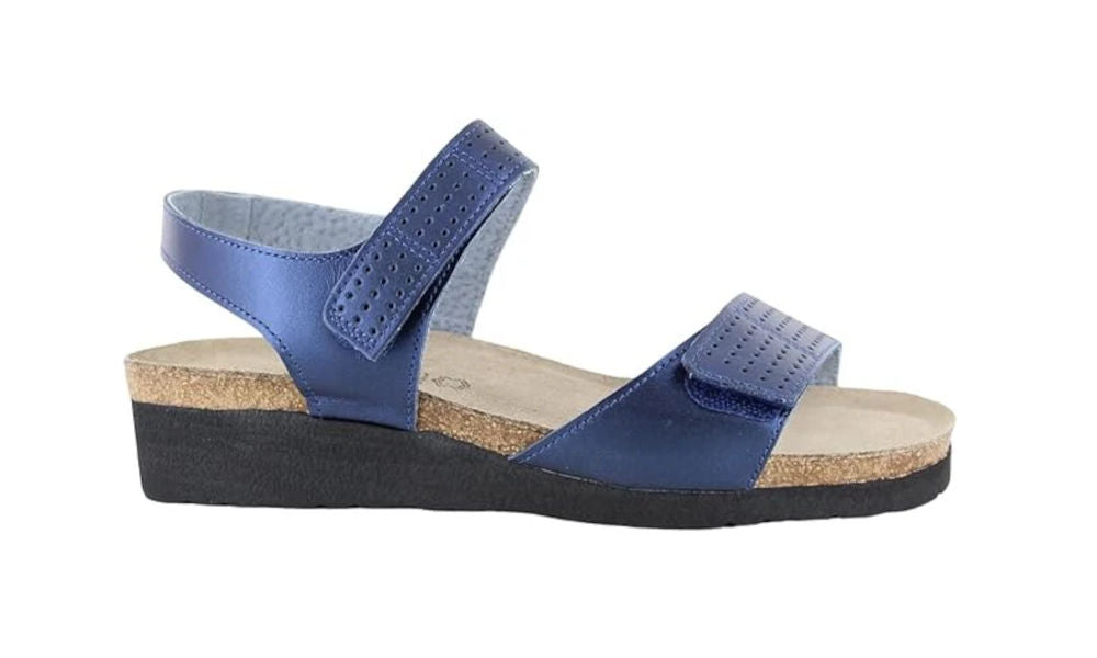 Naot Womens Vivian Polar Sea Leather – Island Comfort Footwear Fashion