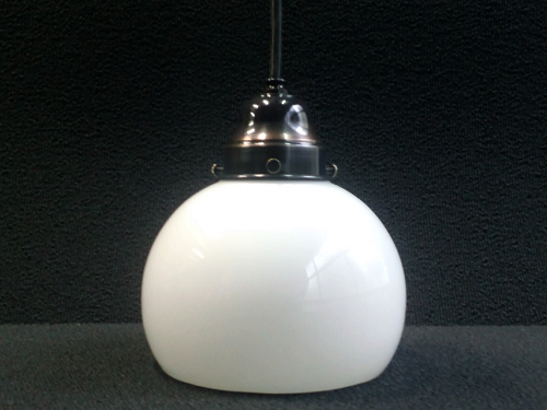 乳白ガラス電笠 | 趣のある古き良き時代の灯り 石垣商店