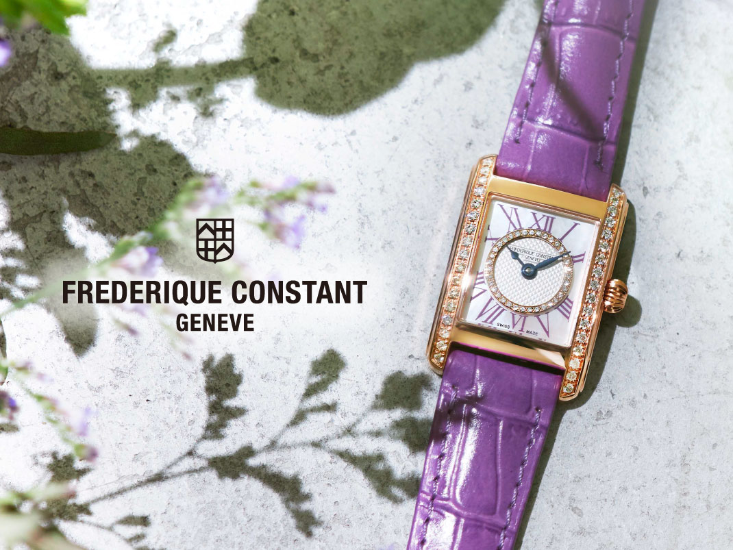 フレデリックコンスタント レディース カレ】日常に寄り添う手に届く