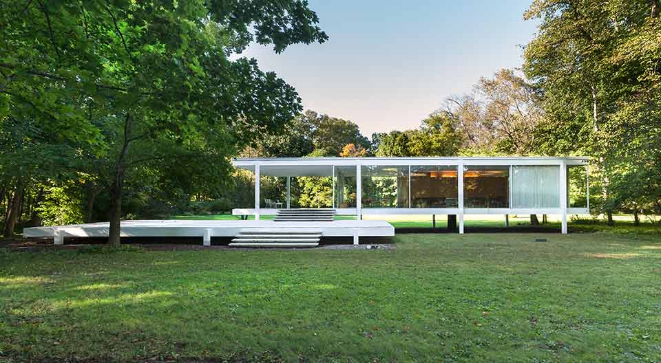 ファンズワース邸（Farnsworth House） | 建築・インテリアに関する