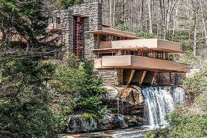 落水荘（Fallingwater） | 建築・インテリアに関する石材メディア