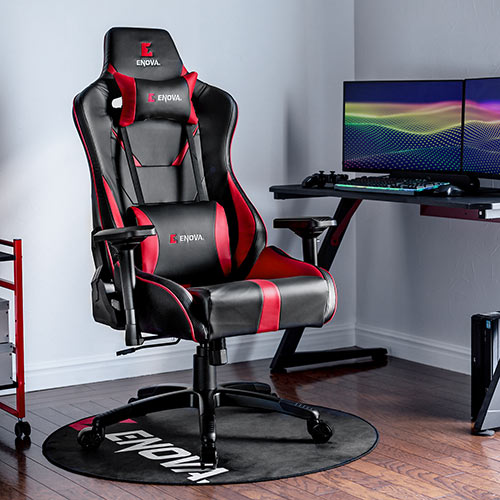 2/27 16時まで特価】タフネス ゲーミングチェア 高耐荷重150kg 4D