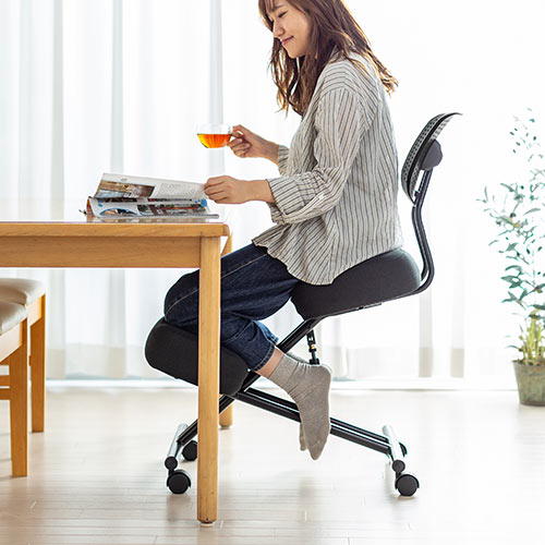 アウトレット】バランスチェア(姿勢矯正椅子・ガス圧昇降・腰痛対策