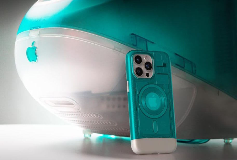 復活したiMac G3風のiPhone 15 ProケースがSpigenから登場 | iPod LOVE
