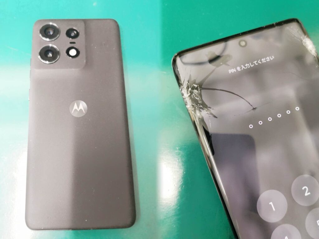 moto edge 50 Pro/edge 50s pro】液晶破損 画面破損 ひび割れ 操作不可